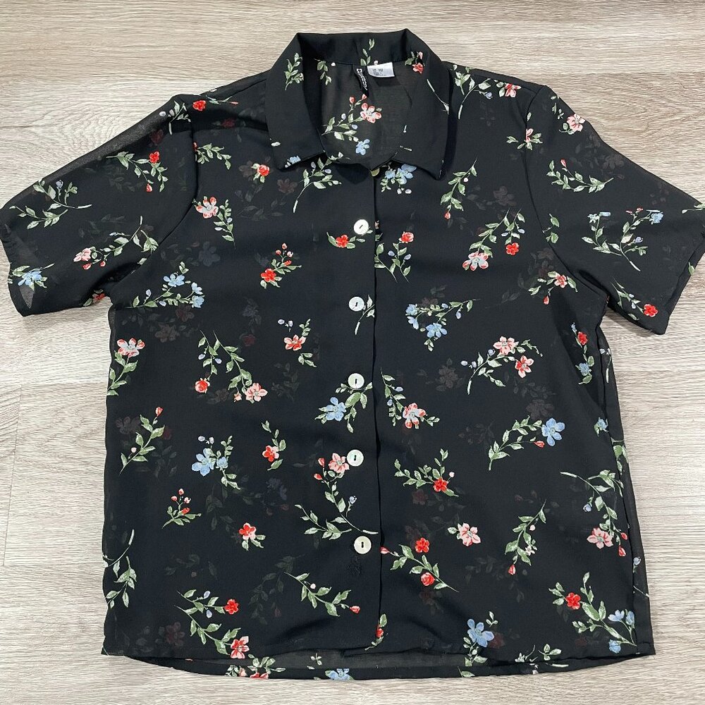 Floral Blouse Size XXS